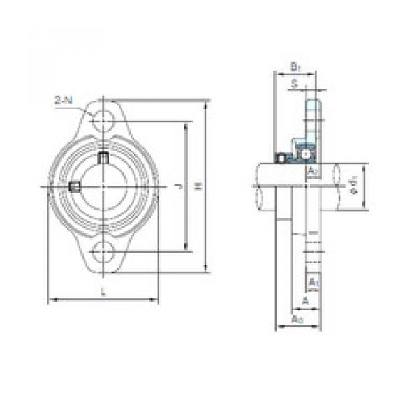 Bearing MUFL002 NACHI #1 image