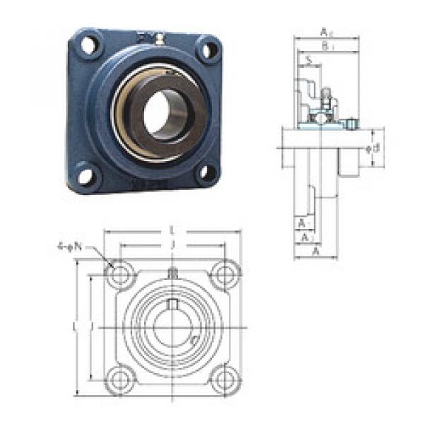 Bearing NANF206-20 FYH #1 image