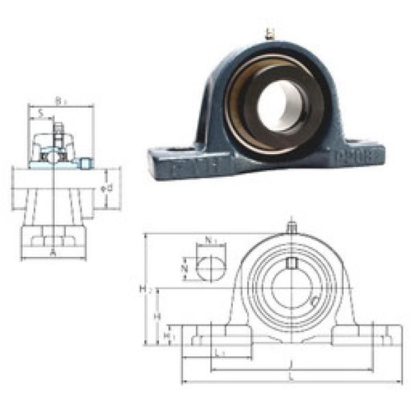 Bearing NAP204-12 FYH #1 image