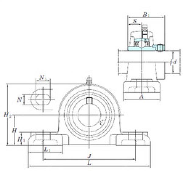 Bearing NAPK201 KOYO #1 image