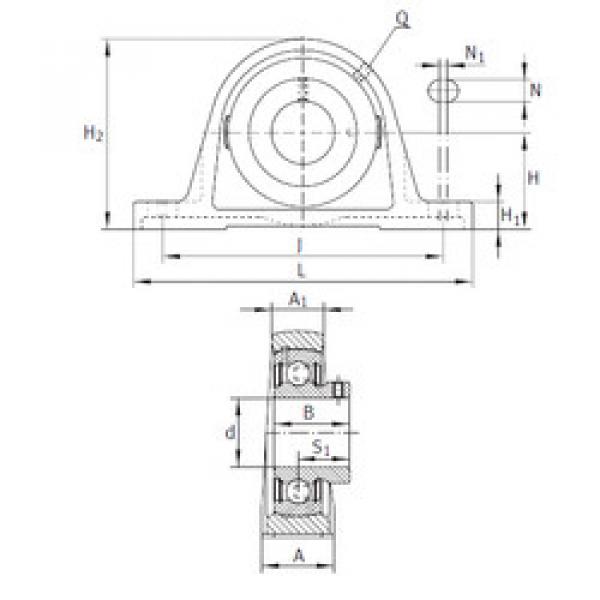 Bearing PAKY1/2 INA #1 image