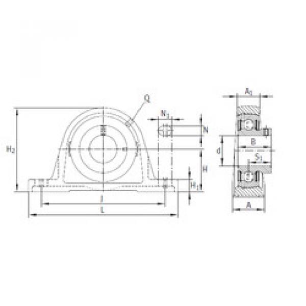 Bearing PASEY40-N INA #1 image