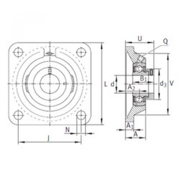 Bearing PCJ17 INA #1 image