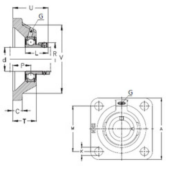 Bearing PCJ12 NKE #1 image