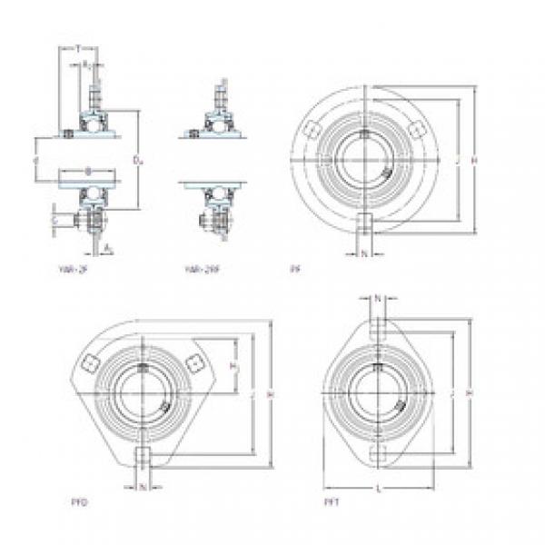 Bearing PF 1.1/4 TR SKF #1 image