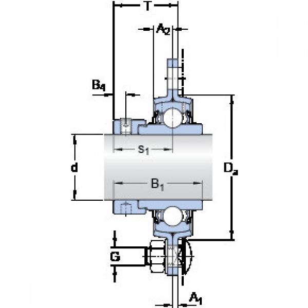 Bearing PF 40 WF SKF #1 image