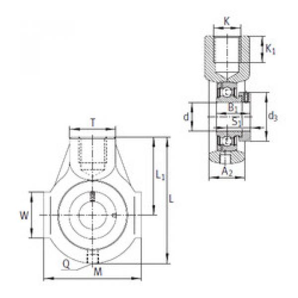 Bearing PHE35 INA #1 image