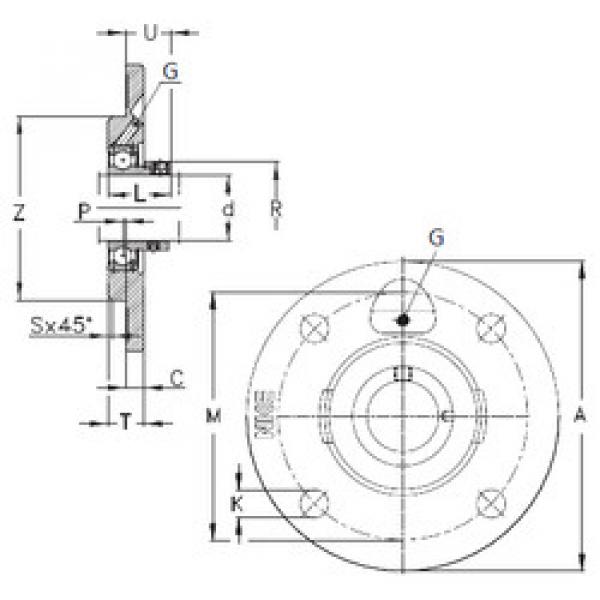 Bearing PMEY40-N NKE #1 image