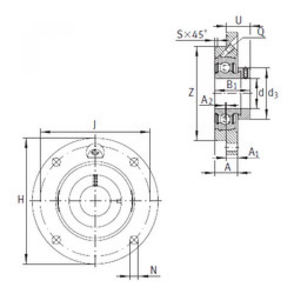 Bearing PME20-N INA #1 image