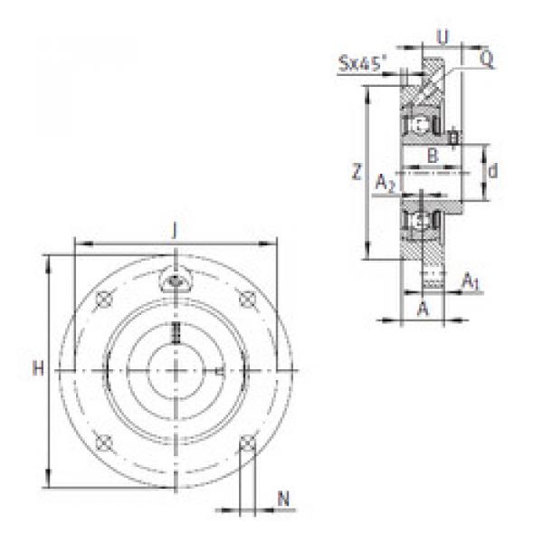 Bearing PMEY40-N INA #1 image