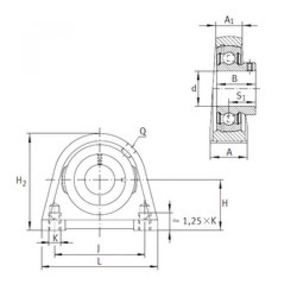 Bearing PSHEY15 INA #1 image