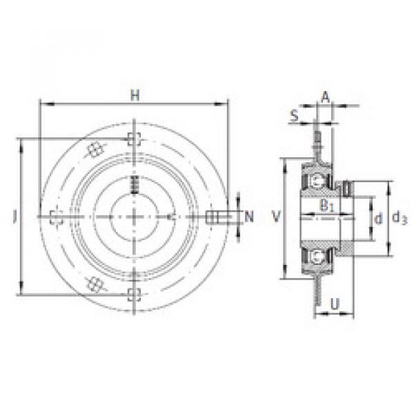 Bearing RA15 INA #1 image