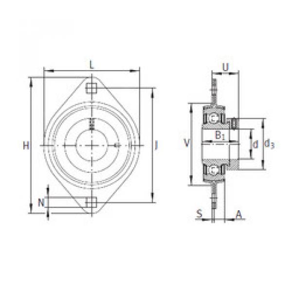 Bearing RAT12 INA #1 image