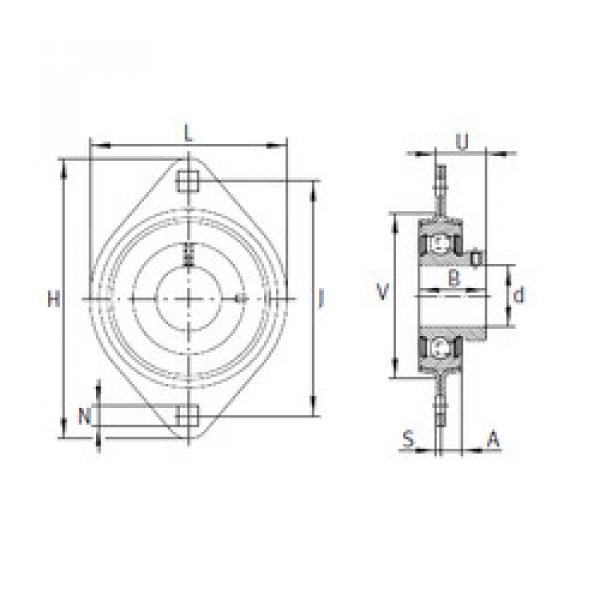 Bearing RATY17 INA #1 image