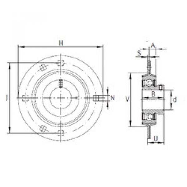 Bearing RAY20 INA #1 image