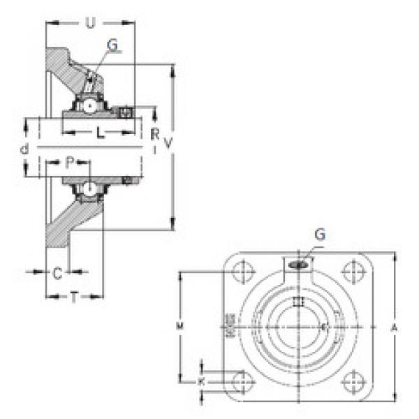 Bearing RCJY45 NKE #1 image