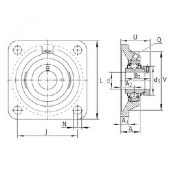 Bearing RCJ20-N-FA125 INA #1 image