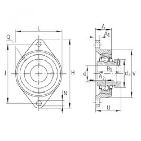 Bearing RCJT1-1/8 INA #1 image