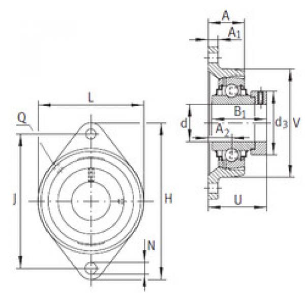 Bearing RCJT20-N-FA125 INA #1 image