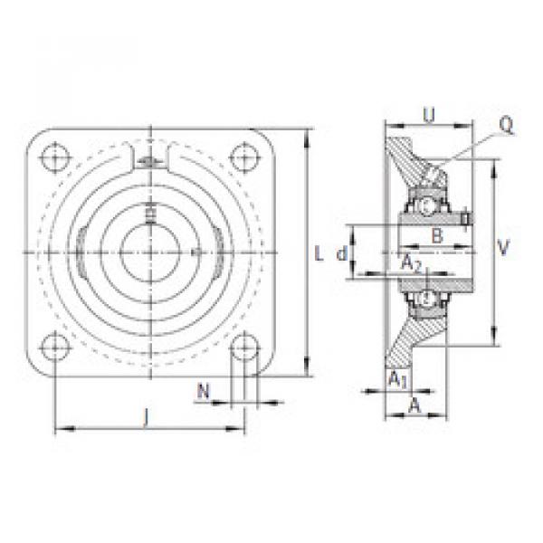 Bearing RCJY17 INA #1 image