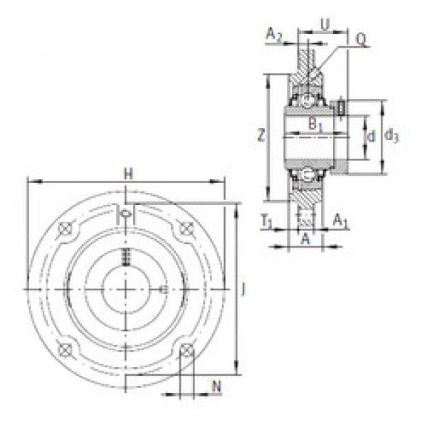 Bearing RFE50-N INA #1 image