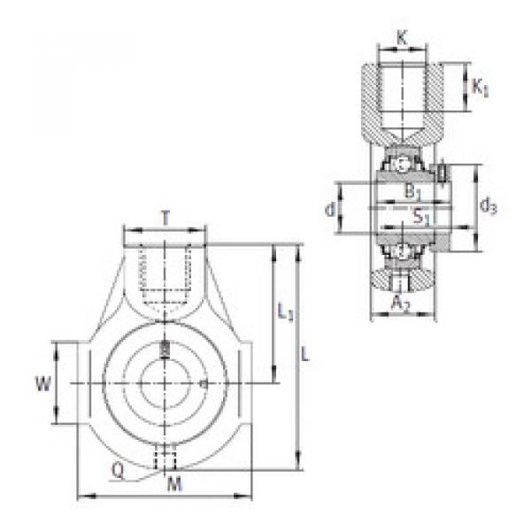 Bearing RHE40 INA #1 image