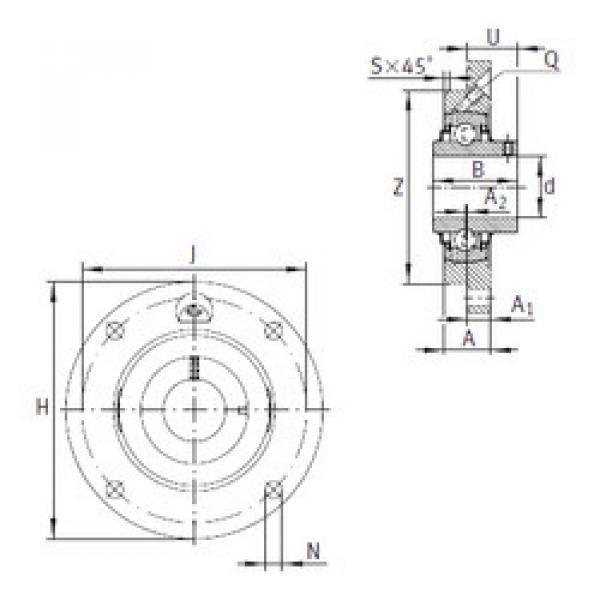 Bearing RMEY40-N INA #1 image