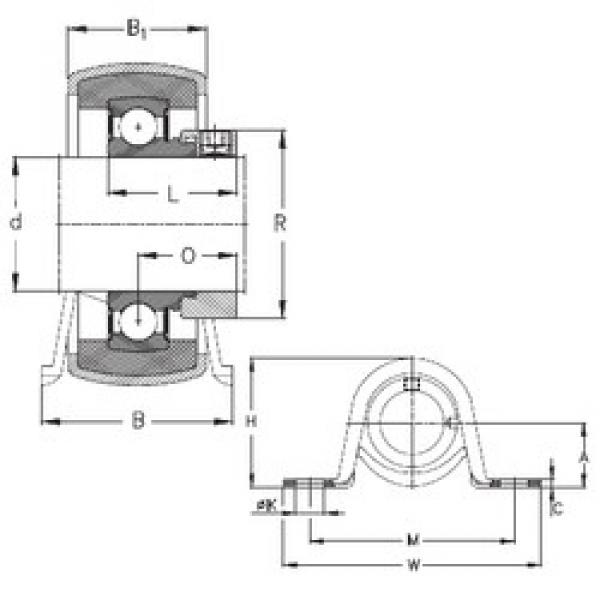 Bearing RPB30 NKE #1 image