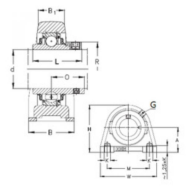 Bearing RSHE20-N NKE #1 image