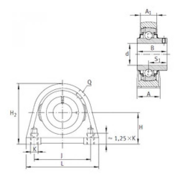 Bearing RSHEY17 INA #1 image