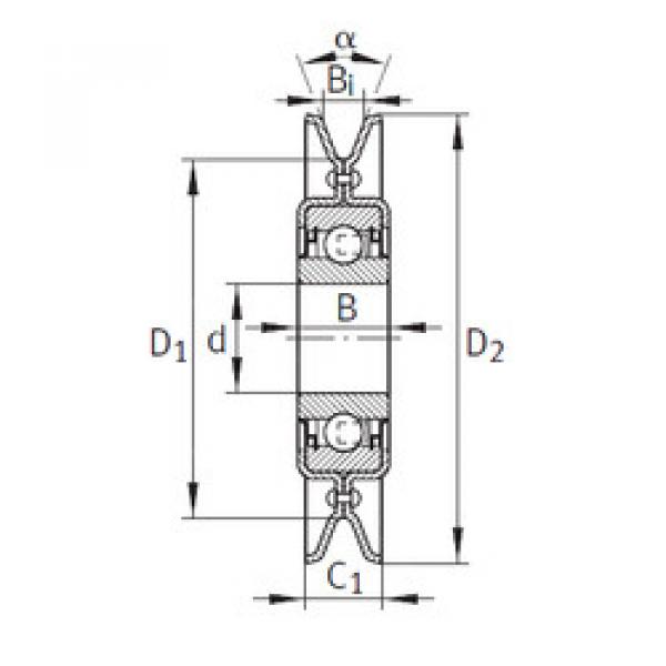 Bearing RSRA13-129-L0-L114 INA #1 image