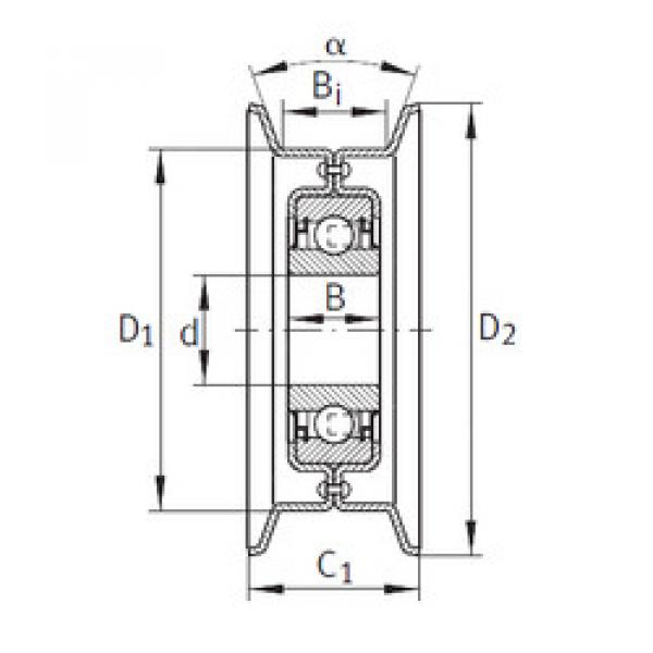 Bearing RSRB15-92-L0 INA #1 image