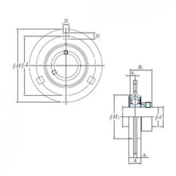 Bearing SAPF202 KOYO #1 image