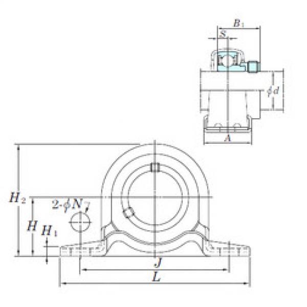 Bearing SAPP202-10 KOYO #1 image