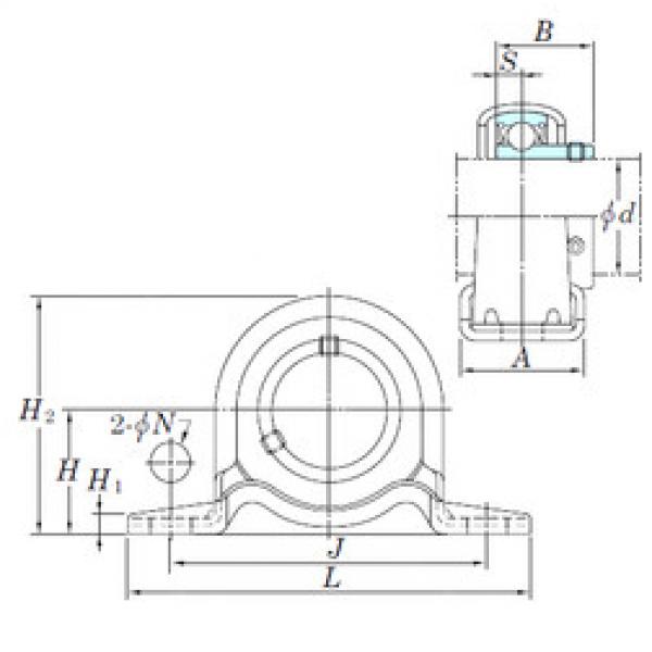 Bearing SBPP205-15 KOYO #1 image