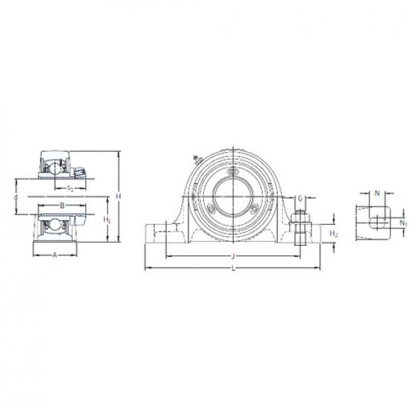 Bearing SY 1.15/16 PF/AH SKF #1 image