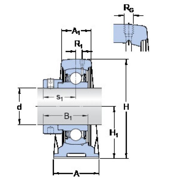 Bearing SY 1.1/8 FM SKF #1 image