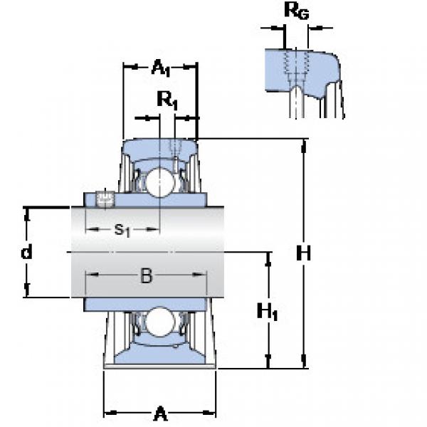 Bearing SYJ 45 TF SKF #1 image