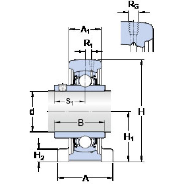 Bearing SYFJ 35 TF SKF #1 image