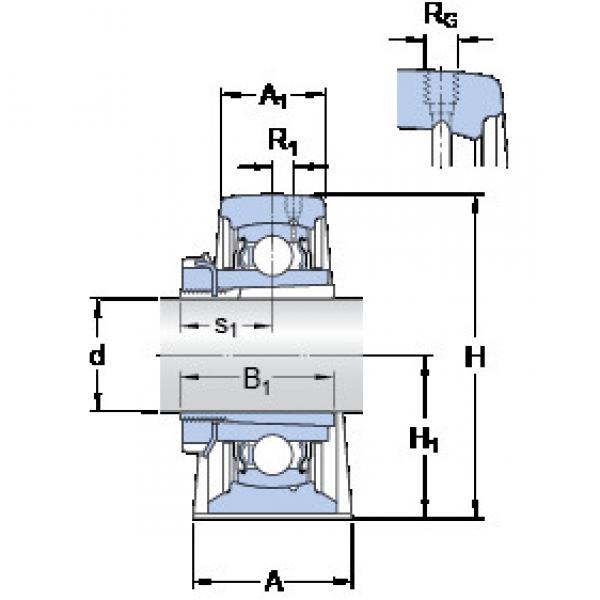 Bearing SYJ 25 KF SKF #1 image