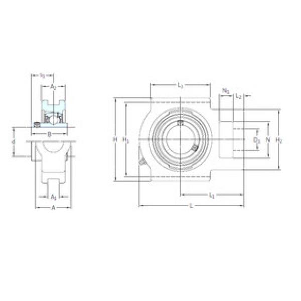 Bearing TU 55 TF SKF #1 image