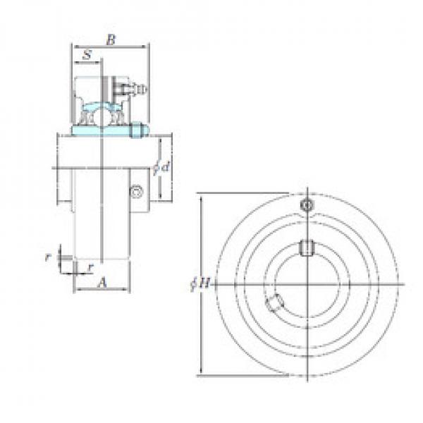 Bearing UCCX07-22 KOYO #1 image