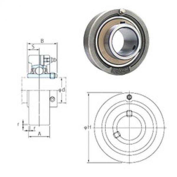 Bearing UCC205 FYH #1 image