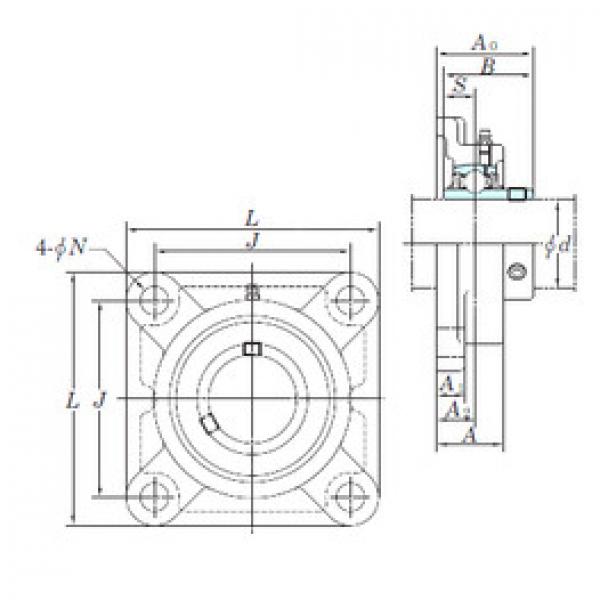 Bearing UCF201-8E KOYO #1 image