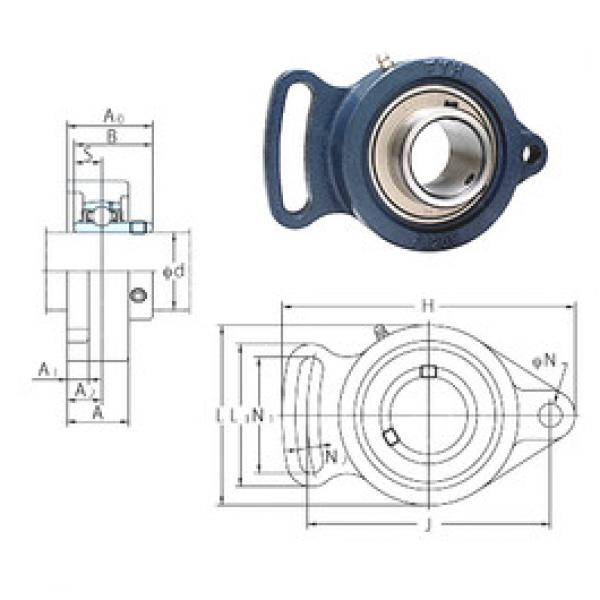 Bearing UCFA201 FYH #1 image