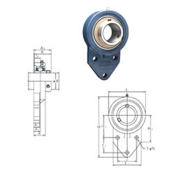 Bearing UCFB206-18 FYH #1 image