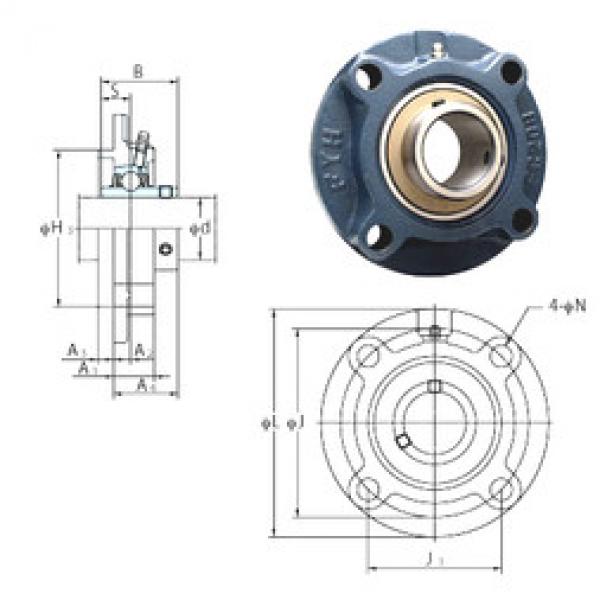 Bearing UCFCX06-20E FYH #1 image