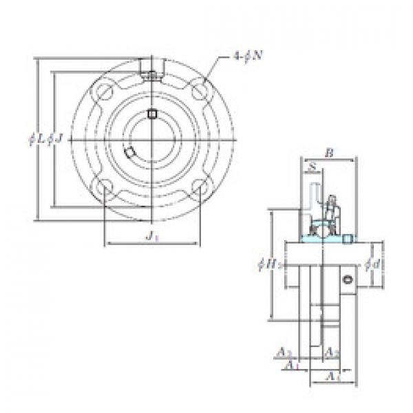 Bearing UCFCX05-16E KOYO #1 image