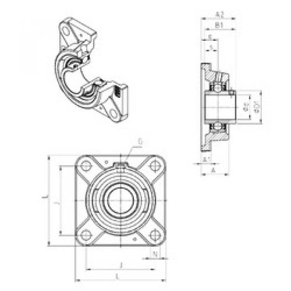 Bearing UCFE201 SNR #1 image