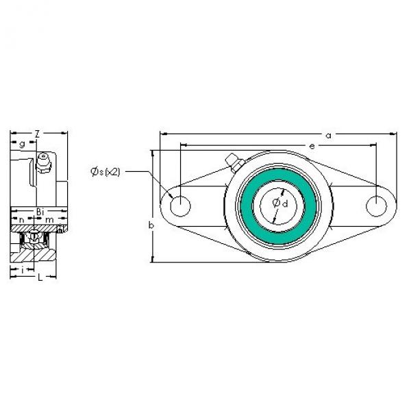 Bearing UCFL 203G5PL AST #1 image